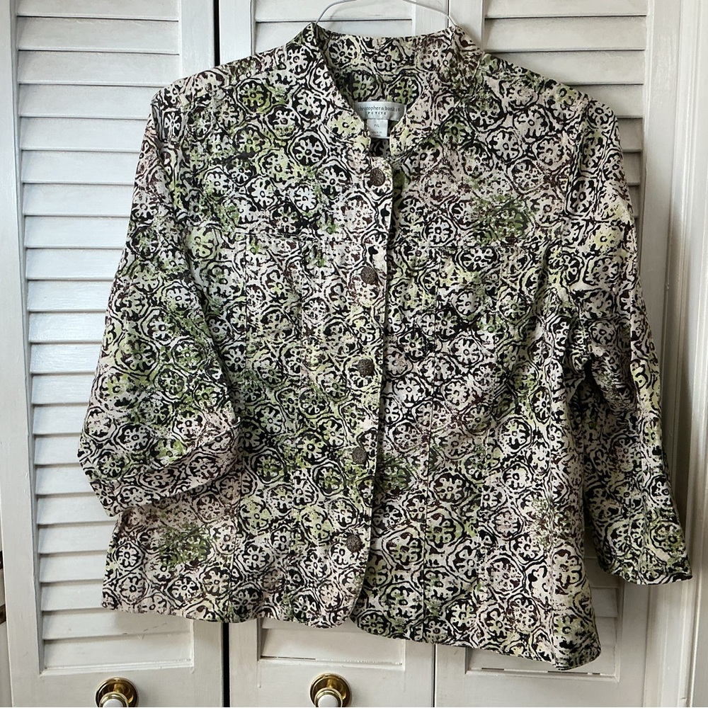 Christopher Banks Ladies Jacket Size Petite Large